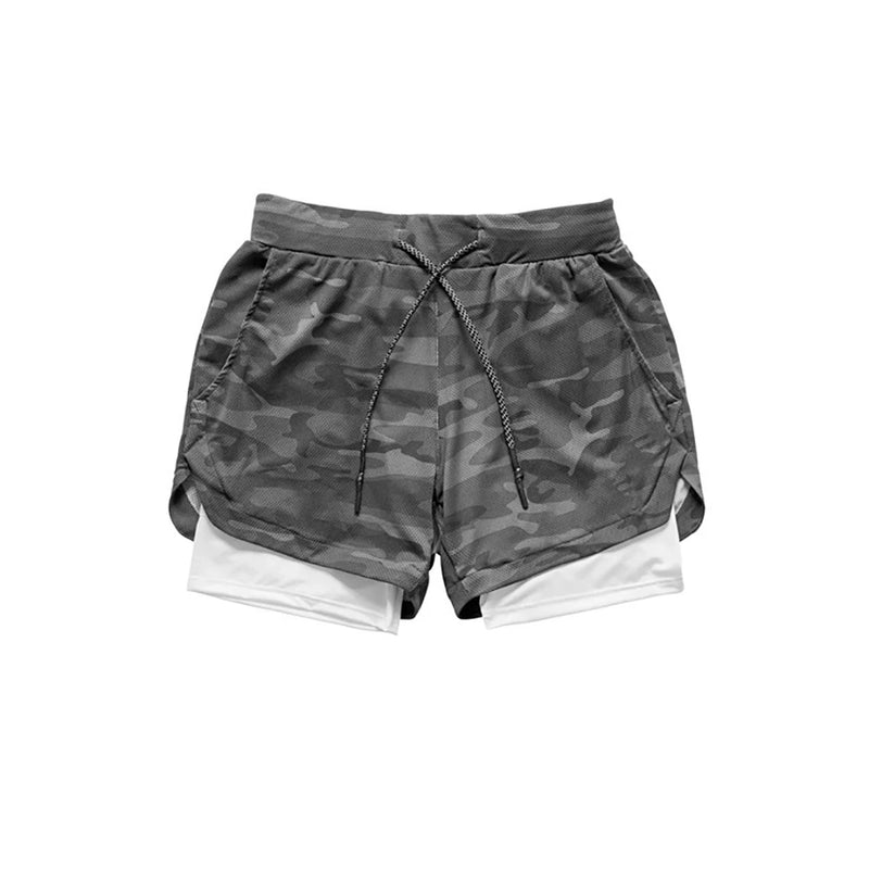 Shorts Para Treino 2 em 1 Esporte Air Effect